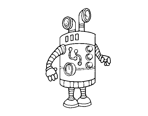 Dibuix de Robot periscòpi per Pintar on-line