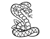 Dibujo de Tatuatge de cobra