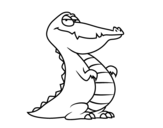 Dibujo de Un caiman